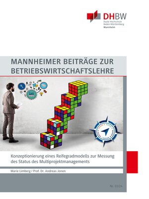 cover image of Konzeptionierung eines Reifegradmodells zur Messung des Status des Multiprojektmanagements